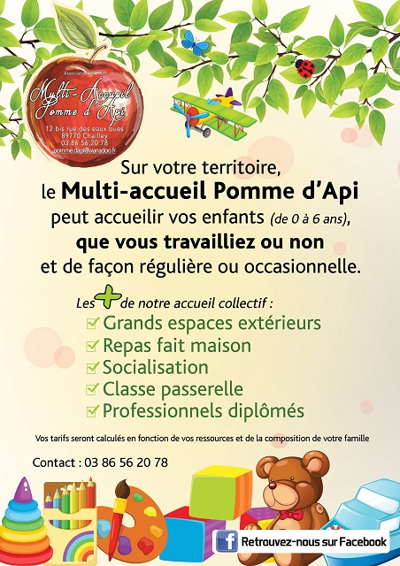 affiche creche